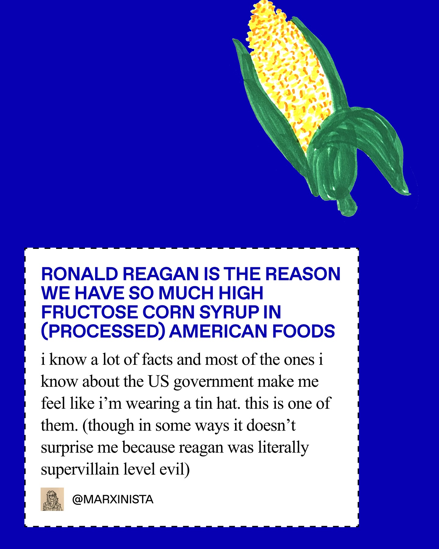 Guide entry — high-fructose corn syrup
