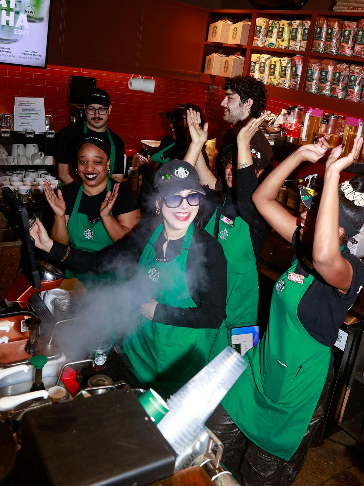 Highsnobiety × Starbucks at New York Fashion Week